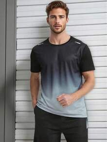 12 Sets Of Men's Sports Suits, Short-Sleeved Short Pants Sets, Summer/Autumn Sports Suits, Shorts, Sports Clothing, Breathable Short-Sleeved T-Shirts, Basketball Sports Suit Sets, Suitable For Running, Cycling, And Fitness. Halloween, Christmas, Holiday Gifts. - 多色3 - 查看 5