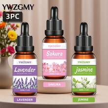 3pcs Floral & Herbal Fragrance Essential Oil Set, 30ml/Bottle, Diffuser, Candle, Aroma Stone, Humidifier, Birthday/Holiday/Party Gift, Home Fragrance Oil Refill