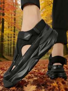 Sandali per tutto l'anno per il ritorno a scuola, sandali per adolescenti per tutte le stagioni, scarpe slip-on, traspiranti e confortevoli, suola spessa e morbida