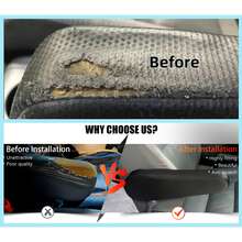 1pc/2pcs/4pcs Car Armrest Protective Cover, Length 34 Cm 13.39 In , Wear-Resistant, Scratch Resistant, Beautiful And Generous, Universal Box Type Truck, Passenger Car Armrest Gloves, Elastic Fabric, Polyester Fiber, 9 Colors To Choose From, Black, Gray, Beige, Coffee Color, Wine Red, Blue, Green, Pink, White,