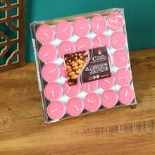 100 件/50 件圆形茶蜡烛/4 件心形/圆形/方形香薰蜡烛 - 无烟茶蜡烛适用于家居装饰、礼物、煮茶，适合婚礼/生日/求婚场景布置，以及其他各种节日