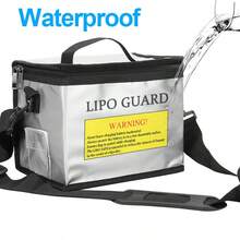 Lipo Bag Fireproof Storage Protecting RC Battery Bag - Grey - View 8