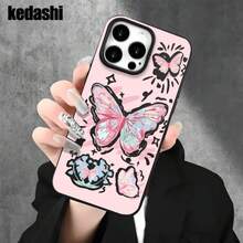 Fundas y carcasas protectoras con diseño calado y orificios grandes, compatibles con phone 16 Pro Max, 16, 15 Pro, 14, 14 Plus/14 Pro Max, 13, 13 Pro, 12 Pro y 11/11 Pro. Regalos para cumpleaños y festividades - Blanco - Ver 6
