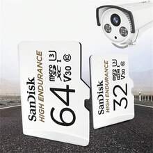 SANDISK Sandisk Micro Sd Card, U3 4K V30 Memory Card, 32G 64G 128G 256G 512G TF Flash Card For Monitor/ Camera/ Driving Recorder, SQQNR