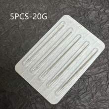 316 不锈钢无菌一次性穿刺针，12G/13G/14G/16G/18G/20G，适用于耳、鼻、肚脐、唇部穿刺、纹身