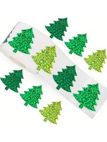 500 Christmas Stickers, Self-Adhesive Stickers For Snowflakes, Christmas Trees, Christmas Hats, Perfect For Laptops, Luggage, Envelopes, Cups, Scrapbooks, Gifts - Perfect For Christmas And Party Decorations, Suitable For Holiday Decorations, Envelopes, Journals And Party Supplies, Christmas Stickers, Journal Decorations, Bright Green Stickers, Waterproof Stickers Christmas Christmas Decorations Christmas Pajamas Christmas Gifts Christmas Decor