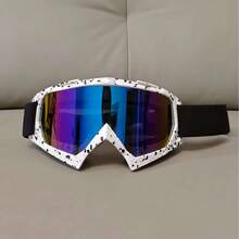 1pc KTM Motorcycle Ski Goggles, Outdoor Sports Glasses, Adult Cycling Goggles, Snowmobile Goggles, Mountaineering Goggles, Winter Skiing Snow Goggles - Multicolor - View 2