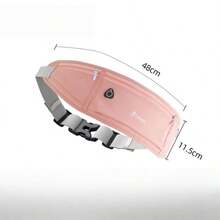 Bolsa de cintura para correr unisex - Bolsa ligera y reflectante para teléfono con 3 bolsillos, cinturón invisible ajustable para fitness, adecuado para correr por la noche/mañana, senderismo, gimnasio - Diseño unisex duradero para hombres y mujeres, accesorios para correr, apariencia deportiva de moda, cierre de cremallera