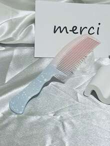 4件套经典渐变纹理防静电塑料发梳套装，适合日常使用，婚礼派对回礼/伴娘礼物，木纹梳子，宽齿梳，尖尾梳，胡须梳，细齿专业美发梳套装，男女理发造型/卷发/蓬松/分缝/胡须造型，顺发梳，学习用品，女孩圣诞礼物，新年礼物（渐变色随机），万圣节/圣诞节配饰礼物，美发造型工具，家居美发配件 - 漸層風格 - 查看 18