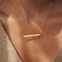 Personalized Engraved Necklace - Customized Name Necklace - Personalized Name Jewelry - Multicolor 2 - View 4