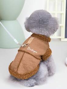 Thick Fleece Vest Jacket For Dogs, Warm Pet Clothes For Autumn/Winter