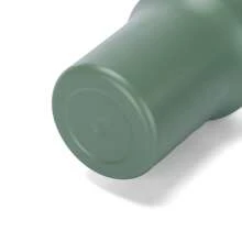 40 fl oz con asa y tapa con popote, botella de agua reutilizable de acero inoxidable, aislada, de viaje, apta para portavasos, regalo unisex - Azul - Ver 5