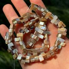 1 pieza de perla falsa natural asimétrica concha suelta para manualidades DIY de pulsera, collar y joyería