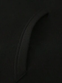 Men Graphic Long Sleeve Cotton Pullover Hoodies, Y2K Streetwear, Grunge Goth Jesus Style, Halloween And Christmas Gift For Couples,Y2Y-W-Maija - 黑色 - 查看 2