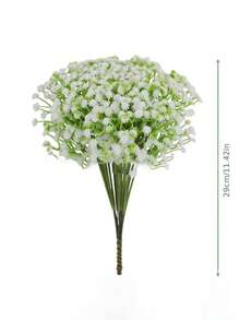 18 Stücke künstliche Schleierkraut Blumen mit Stielen, realistische künstliche Blumen für Zuhause, Büro, Blumenarrangements, Gartendekoration, Hochzeit, Geburtstag, Brautgeschenke