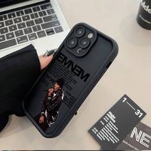 Fundas para iPhone 16, 15, 14, 13, 12, 11 Pro Max Mini XR XS X 7 Plus - Carcasa Suave TPU Antigolpes del Popular Cantante de Rap - Color mezclado 1 - Ver 5