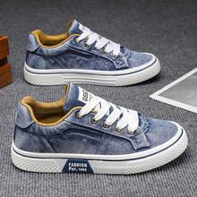 Business Casual Canvas Shoes Wrinkle-Resistant PU Upper Office-Ready Rubber Base