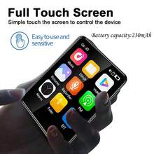 2.4 英寸全屏 MP3 播放器 - 触摸屏蓝牙 5.3、HiFi 音频、MP4 视频播放、FM 收音机/录音机、内置扬声器、电子书、超薄便携、长电池寿命，适用于随身听、健身房、旅行 - 黑色+8GB - 查看 6