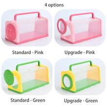 Juego de exploración de la naturaleza para niños con jaula para insectos, capturador de mariposas e insectos, pinzas y cápsula para insectos