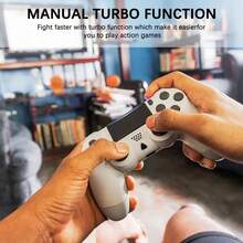 (2026 Latest Version) Wireless Gaming Controller For S-4, S-4 Pro, S-4 Slim - Enhanced Gamepad Remote, Black Color . - White - View 9