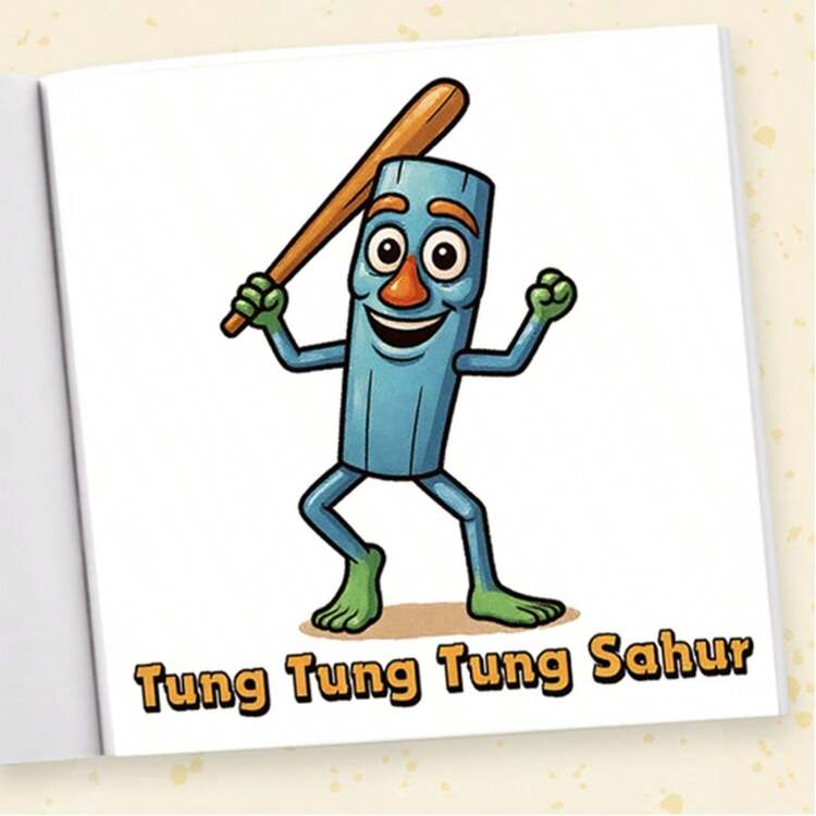 Adult Coloring Book "Italian Brainrot": Featuring Quirky Animal Characters And Vibrant Illustrations, Ideal For Stress Relief, Stationery And Educational Purposes. A Perfect Gift For Girls, Weddings, And Mother's Day. - Italian Brainrot - View 5