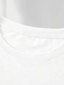 Double Heart Moda Uomo T Shirt Elegante Casual Maglietta  Maniche Corte Comoda Estiva Idea Regalo Fashion Stile Giovane Offerta Imperdibile