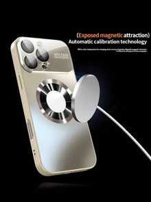 钛金奢华哑光手机壳，兼容，防震，支持磁吸无线充电，玻璃摄像头镜头保护，兼容 17/17 Pro/17 Pro Max/16/16 Pro/16 Pro Max、15/15 Pro/15 Pro Max、14 Pro/14 Pro Max/14/13 Pro Max/13 Pro/13/12 Pro Max/12 Pro/12/11/11 Pro Max - 灰色 - 查看 9