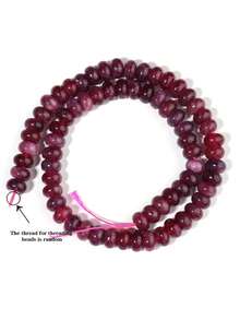 5*8公釐算盤形狀帝王石瑪瑙珠寶珠DIY鬆散間隔珠供珠寶手鍊製作配件使用 - 彩色 - 查看 17