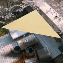 Sun Shade Sails Super Sun Shade Sail Triangular Sun Shade Sail - Yellow - View 6