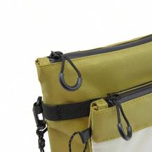 LI-NING Trail Running Sports Leisure Crossbody Bag ABDV219 - 混黃色 - 查看 5