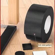 Random Style Chair Leg Pads, Desk & Chair Leg Covers, Noise-Reducing Anti-Slip Thick Cushion Pads For Sofa, Chairs - Black - View 9