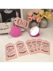 20 piezas Espejo de bolsillo mini rosa, pequeño regalo, espejo de maquillaje redondo mini suelto para mujeres, espejo portátil rosa, regalo de cumpleaños para mujer, regalo de novia, regalo de fiesta, maquillaje, barato, decoración de habitación, tocador, viaje, dormitorio, accesorios de maquillaje, espejo, espejo de tocador, mini espejo, espejo compacto, espejo pequeño, espejo de mano