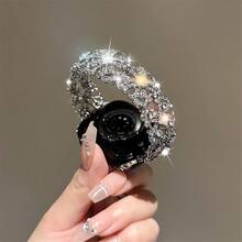 Advanced Diamond Bracelet Strap Compatible With 38/40/41/42/44/45/46/49mm, Compatible With Apple Watch Strap Ultra/Se10/9/8/7/6/5/4/3/2/1 - White Diamond Silver - View 13