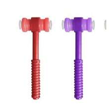 1pc Suction Cup Hammer, 4 Colors, Cognitive Cards, Literacy Games, Suitable For Classroom, Party Games, Teaching Aids - Multicolor - View 10
