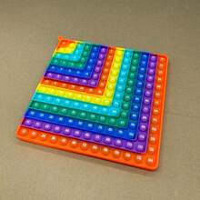 legendstar Tablero de ajedrez de práctica de multiplicación de 12x12, juguete táctil matemático, aprendizaje rápido de tabla de multiplicar con burbujas, herramienta educativa de enseñanza de números matemáticos, regalo de cumpleaños o Navidad para el aula - Multicolor - Ver 6