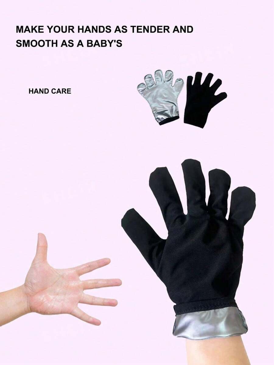 1 件桑拿足部排汗手套和袜子套装,PU 运动吸汗脚套,桑拿保温防裂保湿光滑涂层增强排汗,家用 - 藏蓝色 - 查看 1