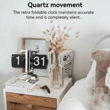 Table Clock - Silver - View 3