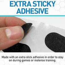 Franklin Sports Calcomanías Negras para  Ojos, Personalizables con lápiz - Negro - Ver 6