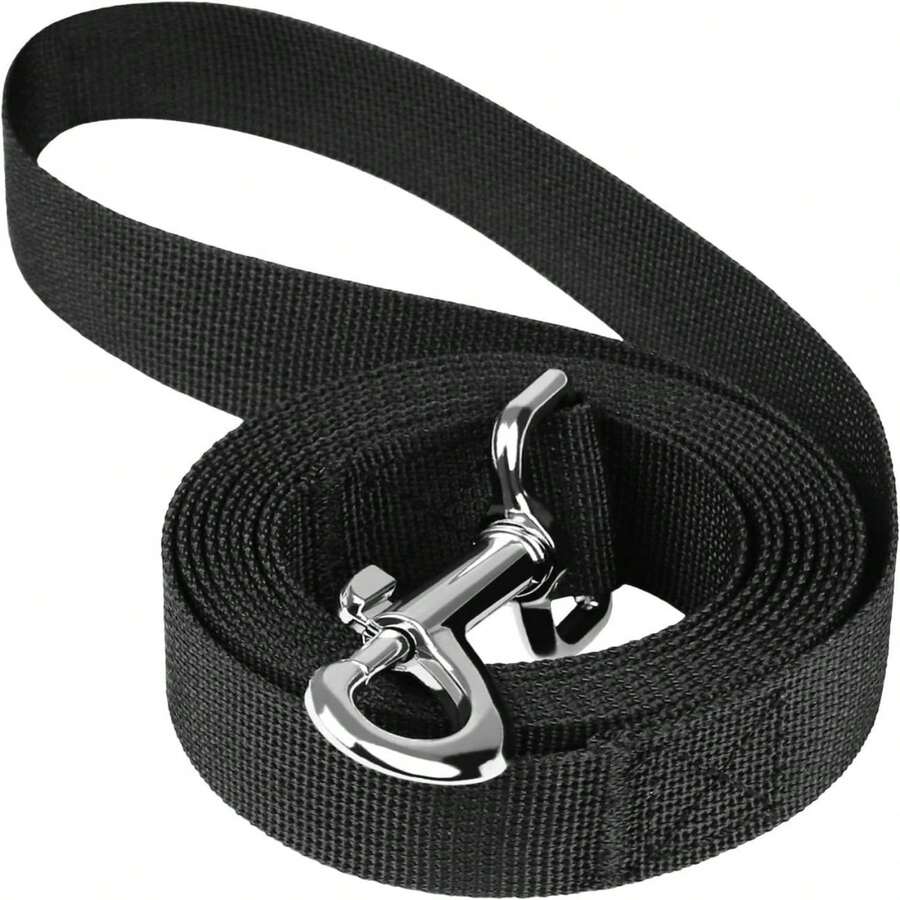 5ft/6ft/10ft Nylon Dog Leash, Easy-To-Use Collar Hook, Durable For Small, Medium And Large Dogs, Suitable For Outdoor Walking, Playing, Camping Or Yard Use