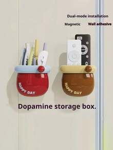 Pudełko do przechowywania z adsorpcją magnetyczną dopaminy (1 szt.), organizer na biurko, organizer na biurko, pudełko do przechowywania z adsorpcją magnetyczną, kreatywne przechowywanie artykułów papierniczych, przegroda do szuflady, pudełko do przechowywania w akademiku/biurze, pudełko do przechowywania różnych rzeczy