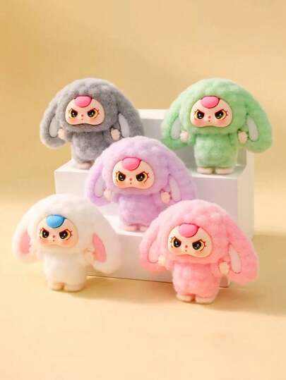 دمية مخملية ثلاثية الأبعاد للأطفال الكرتونية، تمثال ديكوري جميل لمكتب العمل لعمر 3 سنوات