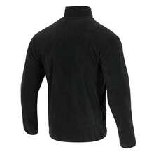 Adidas 男士抓绒外套 MT ESS FZ FL，舒适休闲日常穿着，单层羊羔绒外套，带弹性袖口和下摆，外套 JP0795 - 黑色 - 查看 6