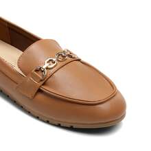 Women Loafers Shoes - Brown - View 9