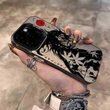 Fundas de Teléfono Anime Samurai Japonés para iPhone 16, 15, 14, 13, 12, 11 Pro Max, X, XR, XS Max, 8, 7 Plus - Cubierta Trasera Mate Anticaídas - Color mezclado 1 - Ver 2