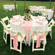 10/1 Set Faja de satén para silla, Camino de mesa decorativo, Adecuado para sillas de boda, Lazo, Atadura de silla, Adecuado para fiesta de cumpleaños, despedida de soltera, fiesta de boda y todas las correas de fijación de sillas de fiesta, Decoración de mesa, Decoración de sillas de lugar de eventos, Decoración de sillas de sala de conferencias de hotel, Decoración de lazos en la parte trasera de las sillas del lugar de la boda, Adecuado para múltiples escenarios