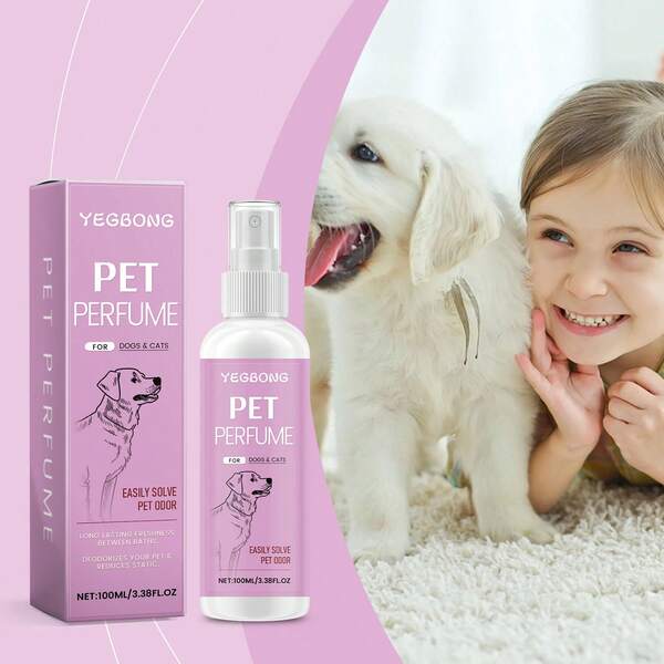 Spray eliminador y refrescante de olores de mascotas, desodorante y ambientador para limpieza de gatos y perros