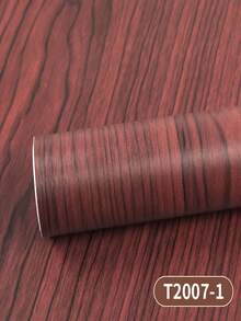 1卷木纹铝箔自粘墙纸，17种颜色可选，宽度40/60/80厘米，可移除且防水，适用于厨房后挡板、客厅、餐厅、办公室、书桌、橱柜、梳妆台、家居装饰、家具翻新 - 彩色 - 查看 116