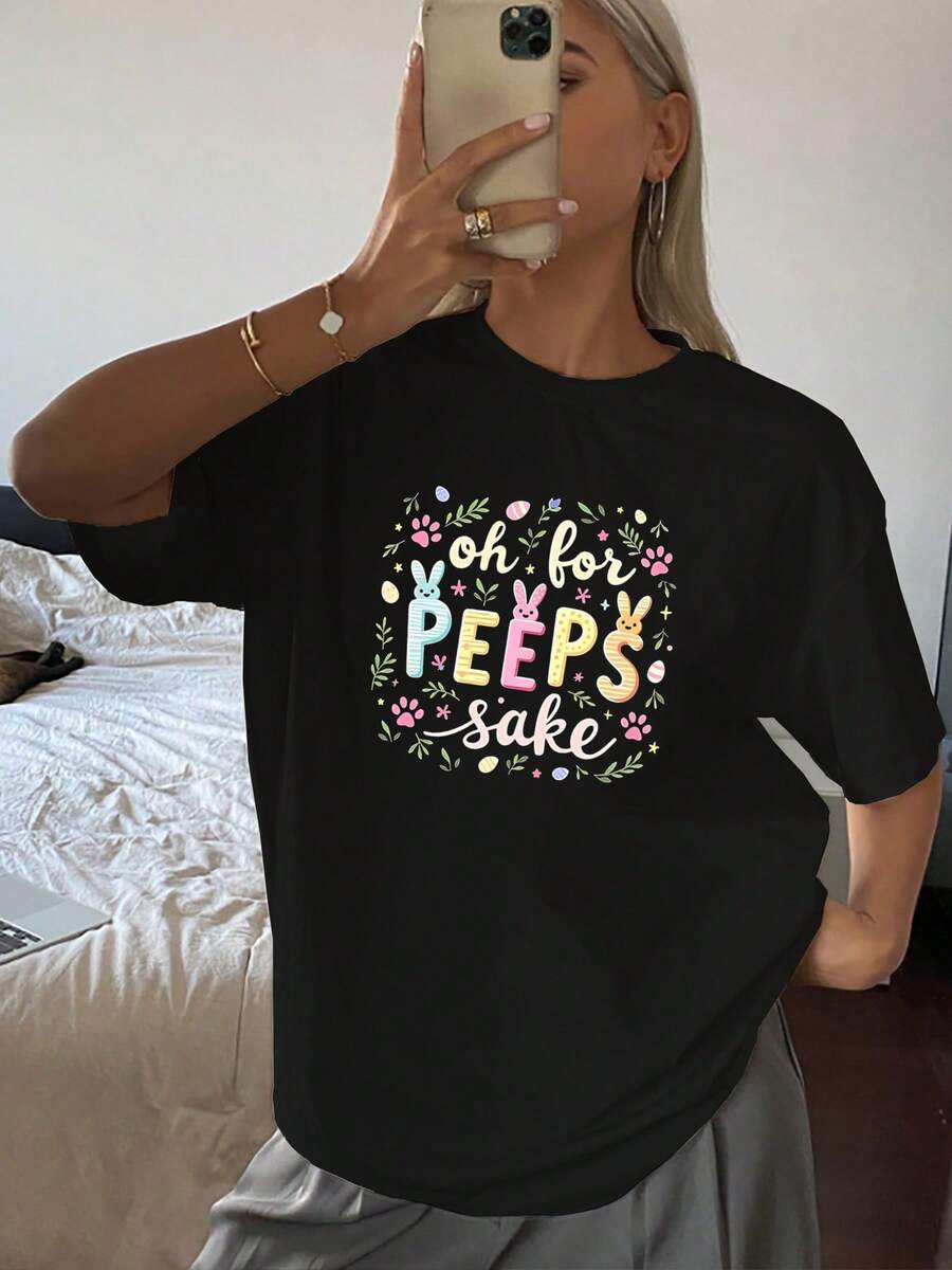Women T-Shirts - Black - View 1