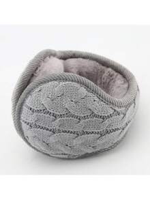 1 pieza Orejera para hombres, orejeras plegables de punto para mantener el calor y la protección del frío en exteriores en invierno - Multicolor - Ver 2