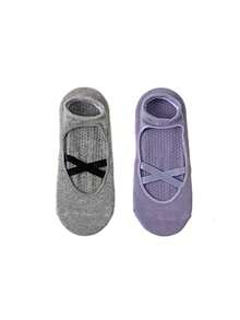 1/2/3/4/5/6 Pairs Women's Pilates Yoga Socks, Professional Non-Slip Suitable For Dance, Yoga, Workout, Fitness, Floor Exercise, Fall - Multicolor - View 19